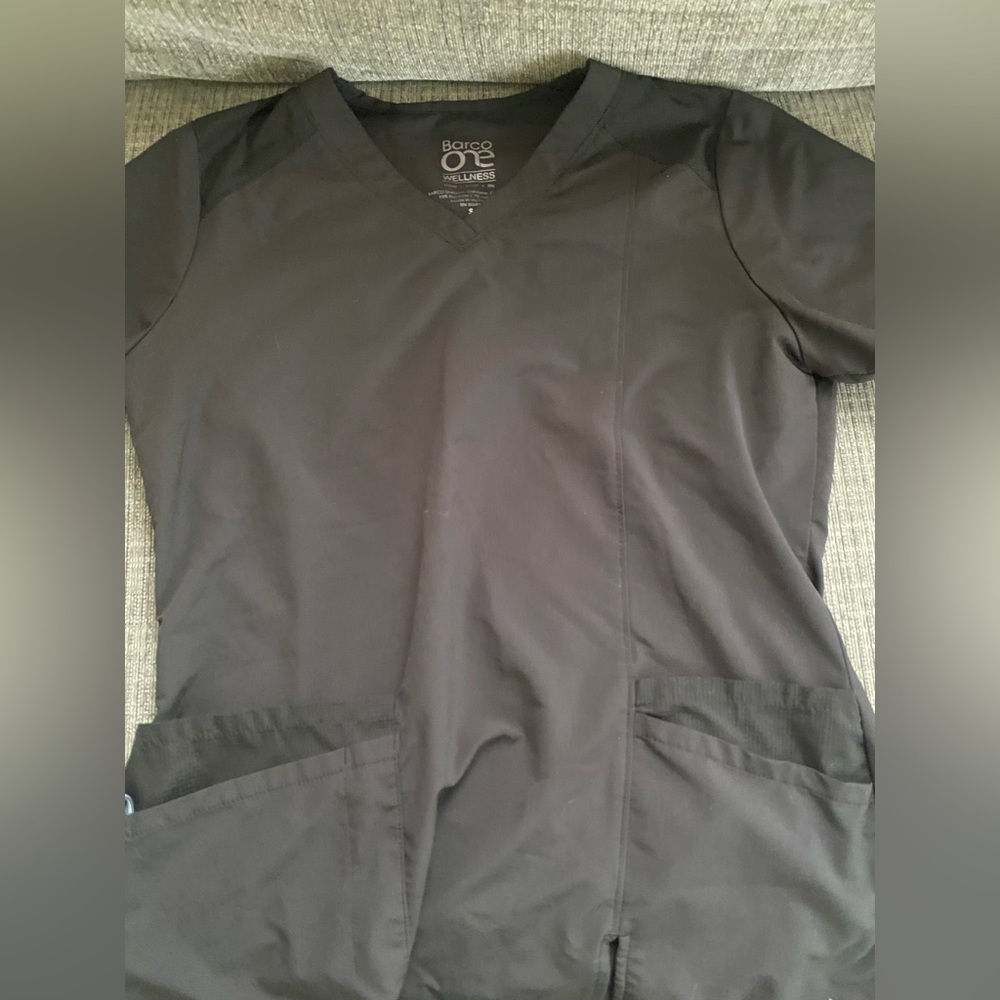 BARCO ONE SCRUBS WOMEN SET BLACK SMALL